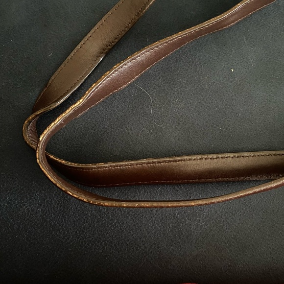 Coach vintage brown large shopping bag. Fabric martial - Picture 11 of 12